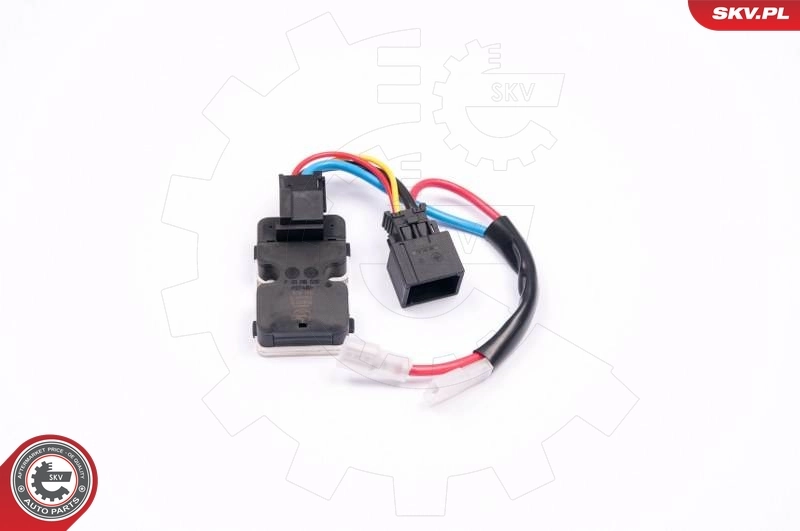 Resistor, interior blower